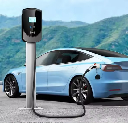 AC Output 22KW 2 EV Charging Station For Electric Car Waterproof 380v Input Voltage