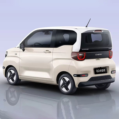 Level Mini Car Chery QQ Ice Cream 120km Energy Vehicle with 6.5 Hours Charging Time