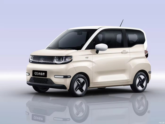 Chery QQ Ice Cream 2024 3-Door 4-Seater Mini Electric Car for SUV Body Structure